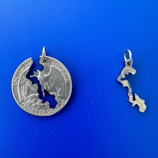 Whidbey Island Two-Piece Coin Friendship Necklaces
