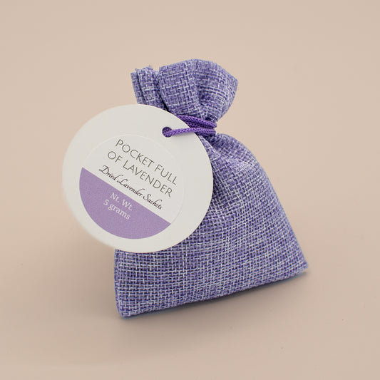 Dried Lavender Sachet