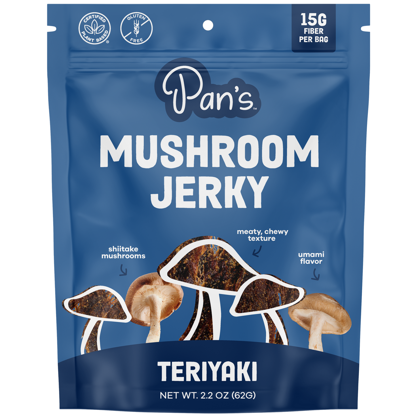 Teriyaki Shiitake Mushroom Jerky