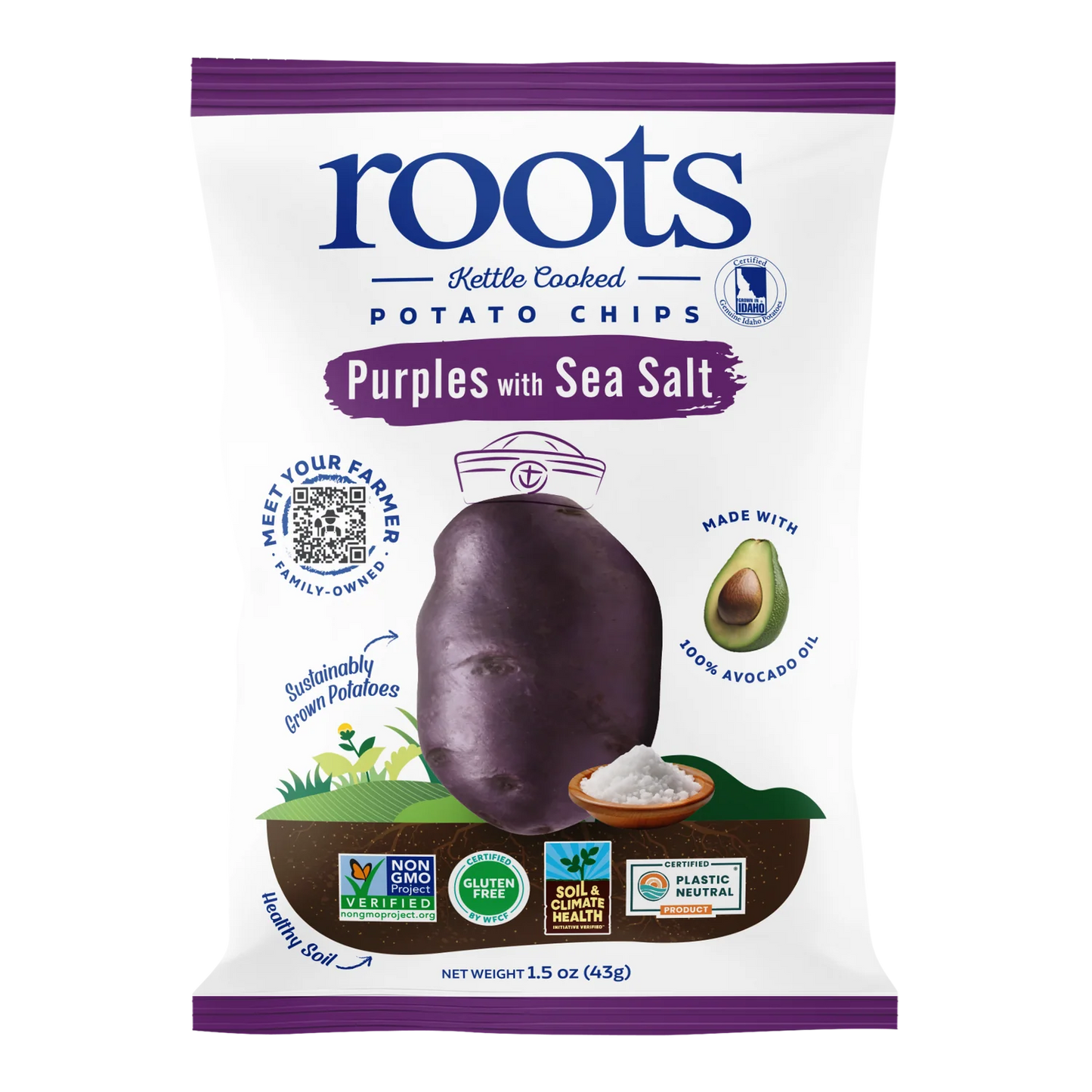 Purple Sea Salt Kettle-Cooked Potato Chips