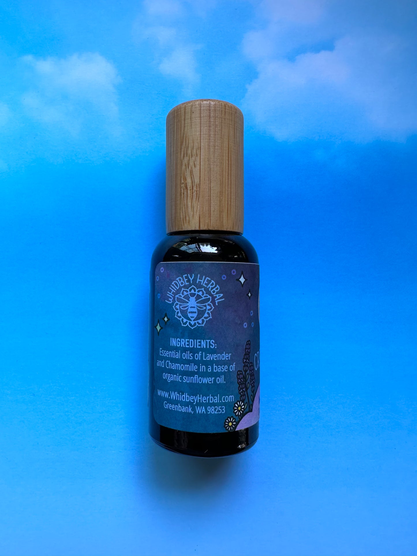 “Crescent Moon” Lavender Chamomile Perfume Roll-On
