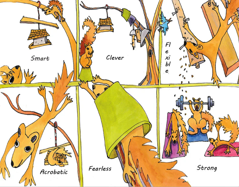 "Blue and the Battle of the Bird Seed" Kids Book