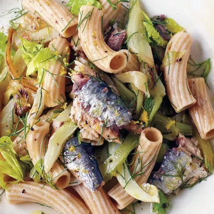 Recipe: Caramelized Fennel, Celery, and Sardine Pasta