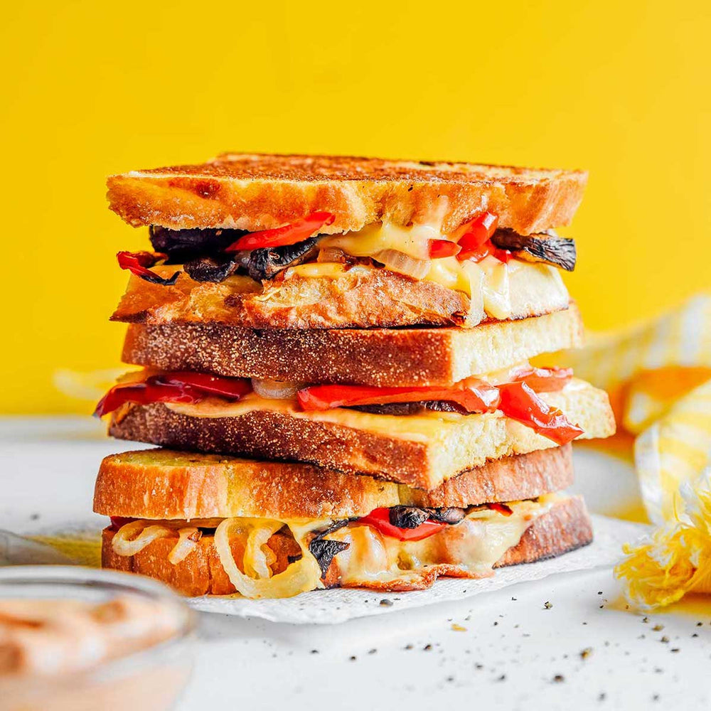Recipe: Gouda Grilled Cheese With Roasted Veggies