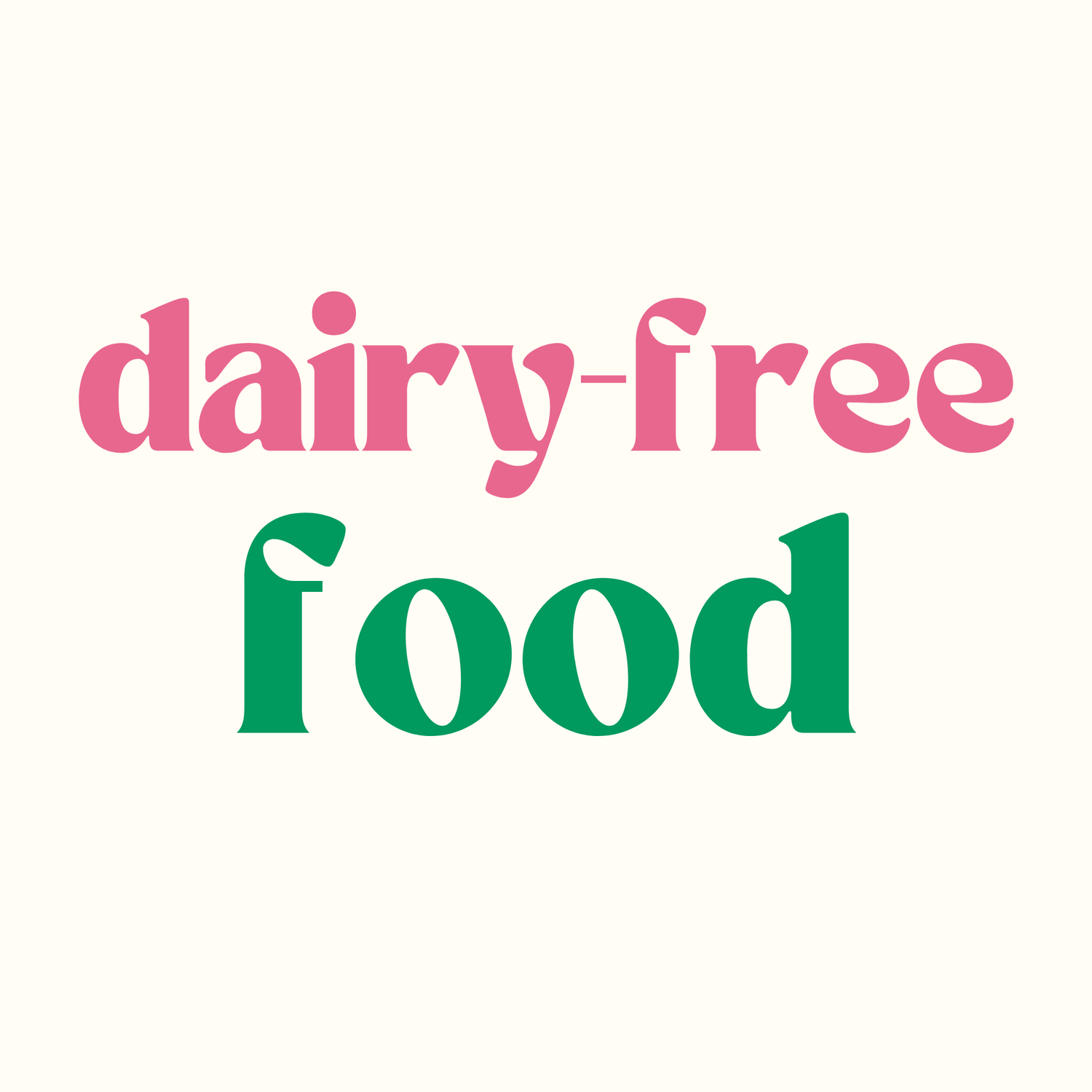 DAIRY-FREE FOOD