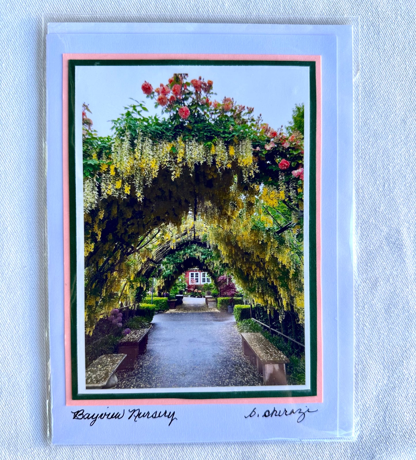 “Bayview Nursery" - Whidbey Photo Greeting Card