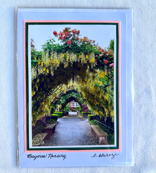 “Bayview Nursery" - Whidbey Photo Greeting Card