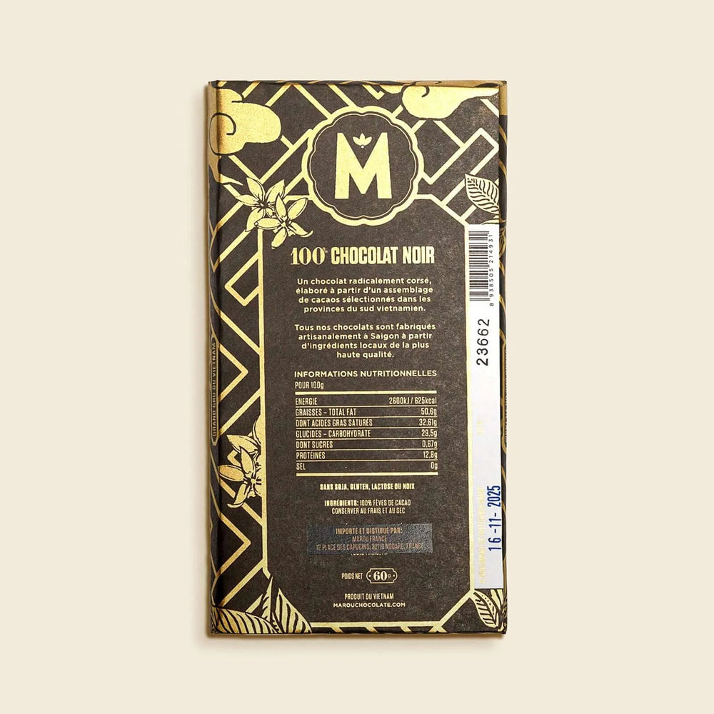 
                  
                    Marou 100% Dark Chocolate, 60g
                  
                