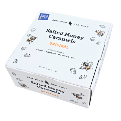 Salted Honey Caramels