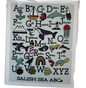 ABC by the Sea Art Print for Kids