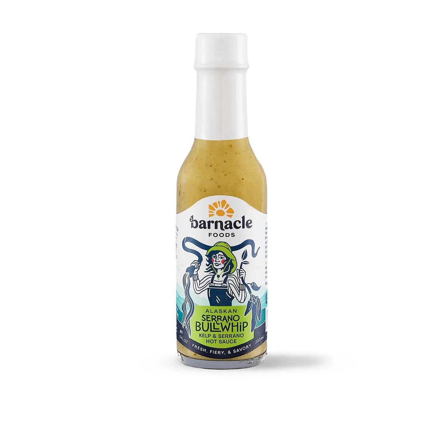 Serrano Bullwhip Kelp Hot Sauce (5 oz)