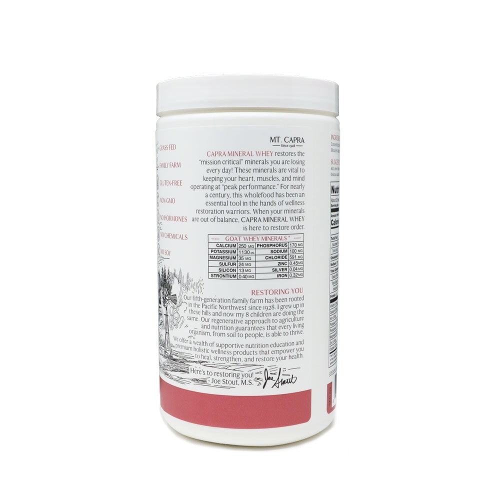 Capra Mineral Whey™ Electrolyte Mix