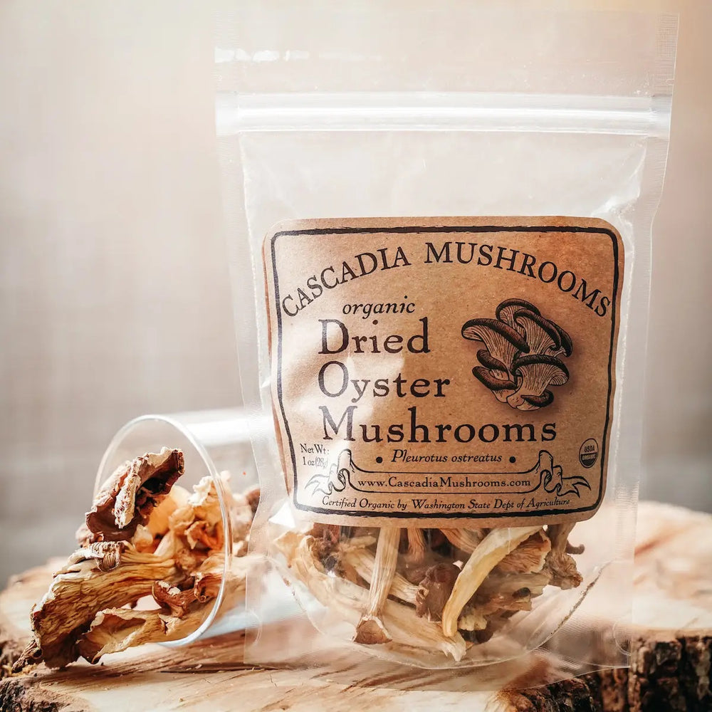 Organic Dried Oyster Mushrooms