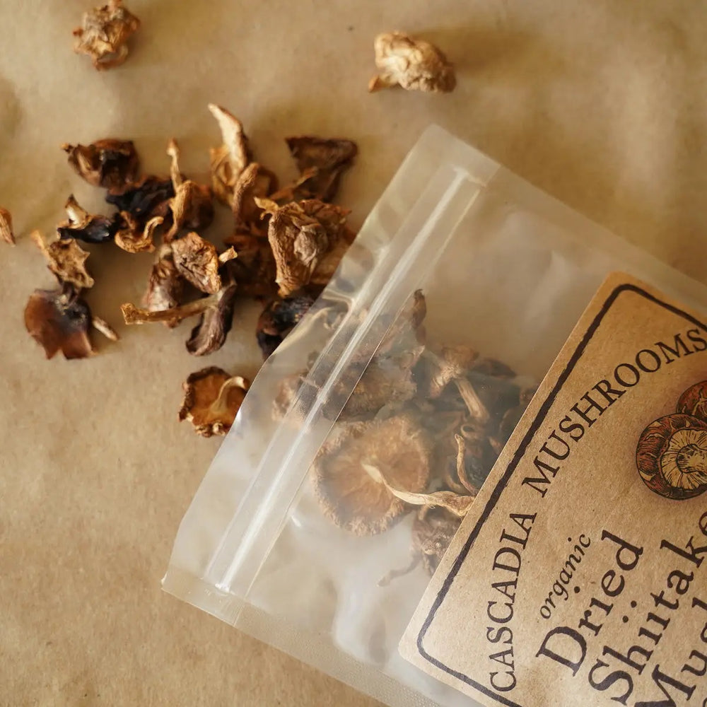 Organic Dried Shiitake Mushrooms