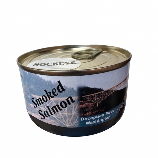 Canned Smoked Sockeye Salmon