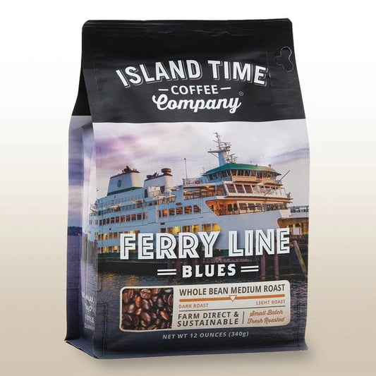 "Ferry Line Blues" Medium Roast Coffee Beans