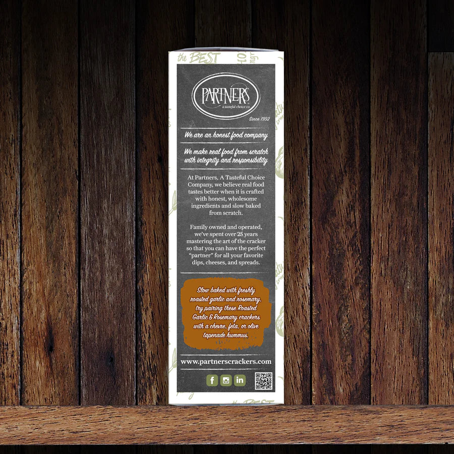 Garlic & Herb Crackers