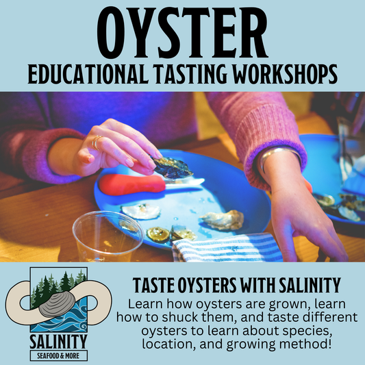 OYSTER TASTING WORKSHOPS on multiple dates