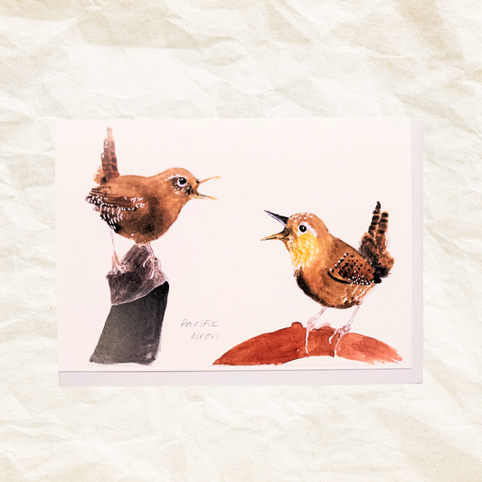"Pacific Wren" Greeting Card