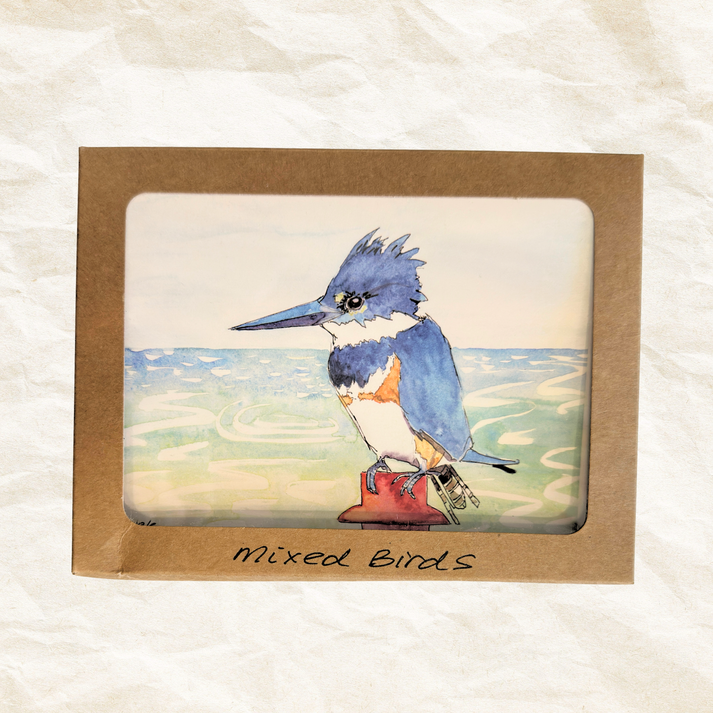 Pack of 5: Mixed Birds Greeting Cards