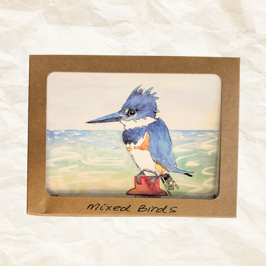 Pack of 5: Mixed Birds Greeting Cards