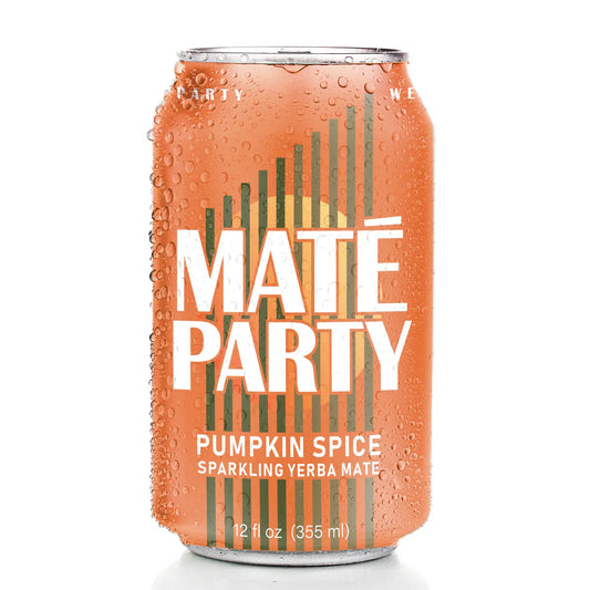 Pumpkin Spice Sparkling Yerba Maté Can