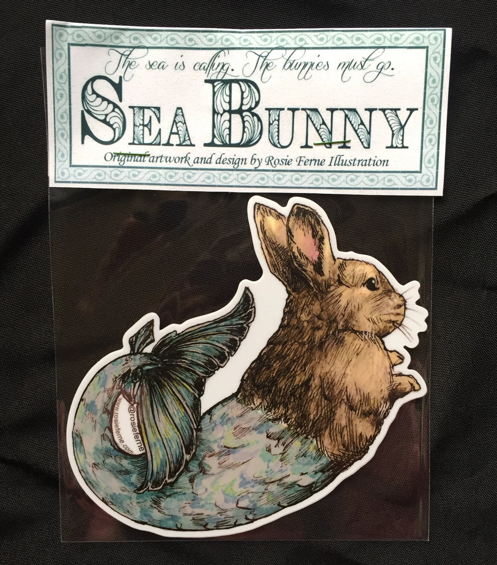 Sea Bunny Sticker