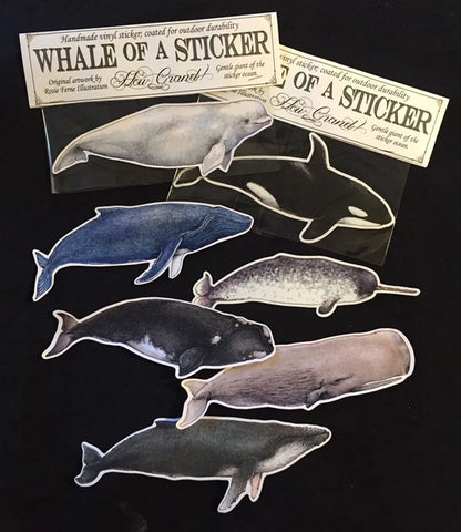 Whale Stickers