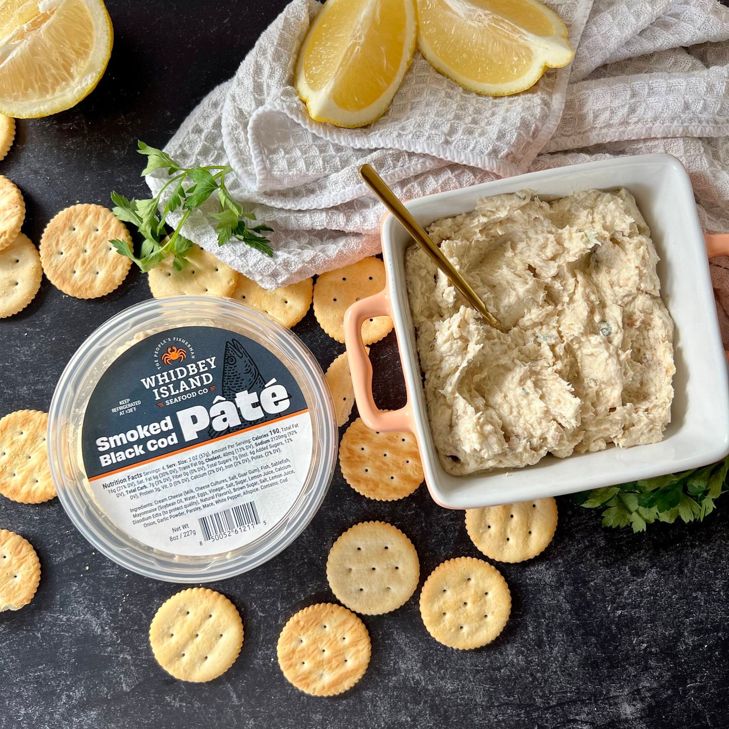 Smoked Black Cod Paté (perishable)