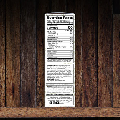 Stone Ground Wheat Crackers