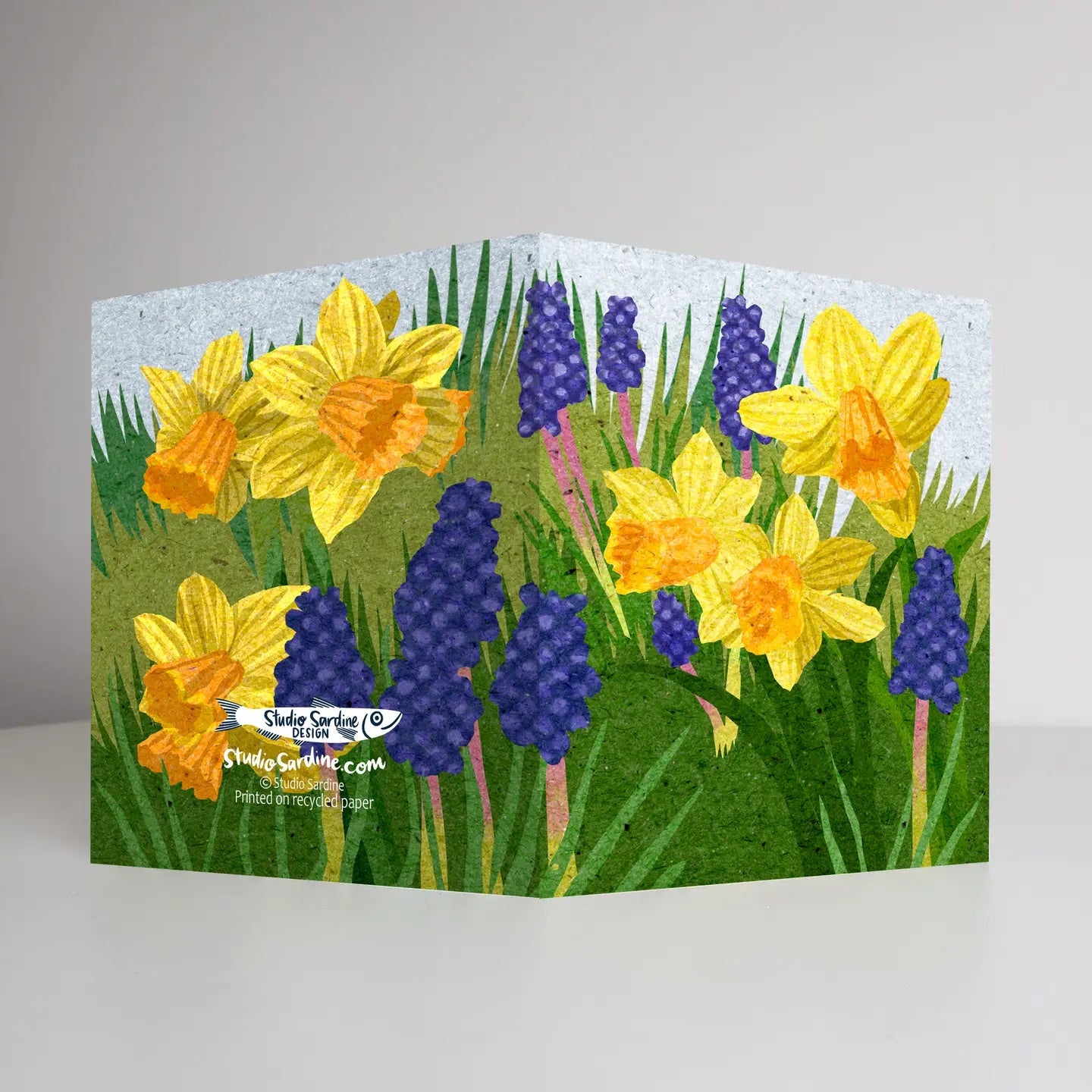 Spring Bulbs Greeting Card