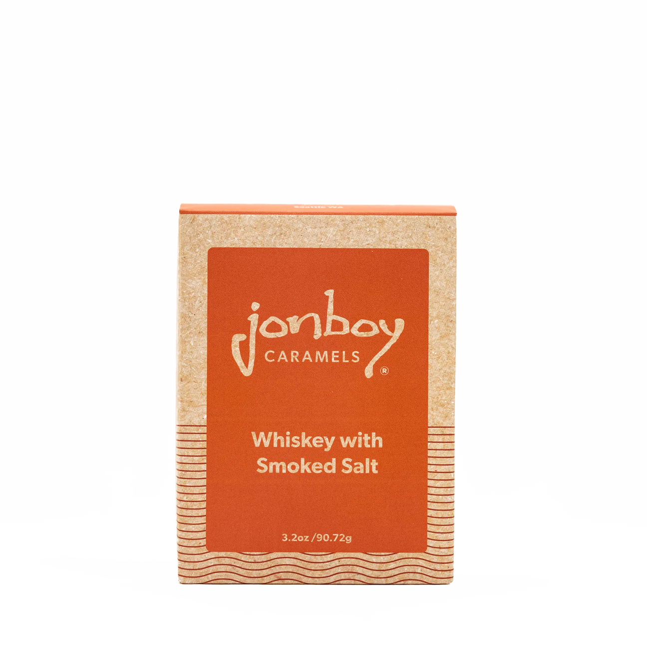 Whiskey with Smoked Salt Caramels