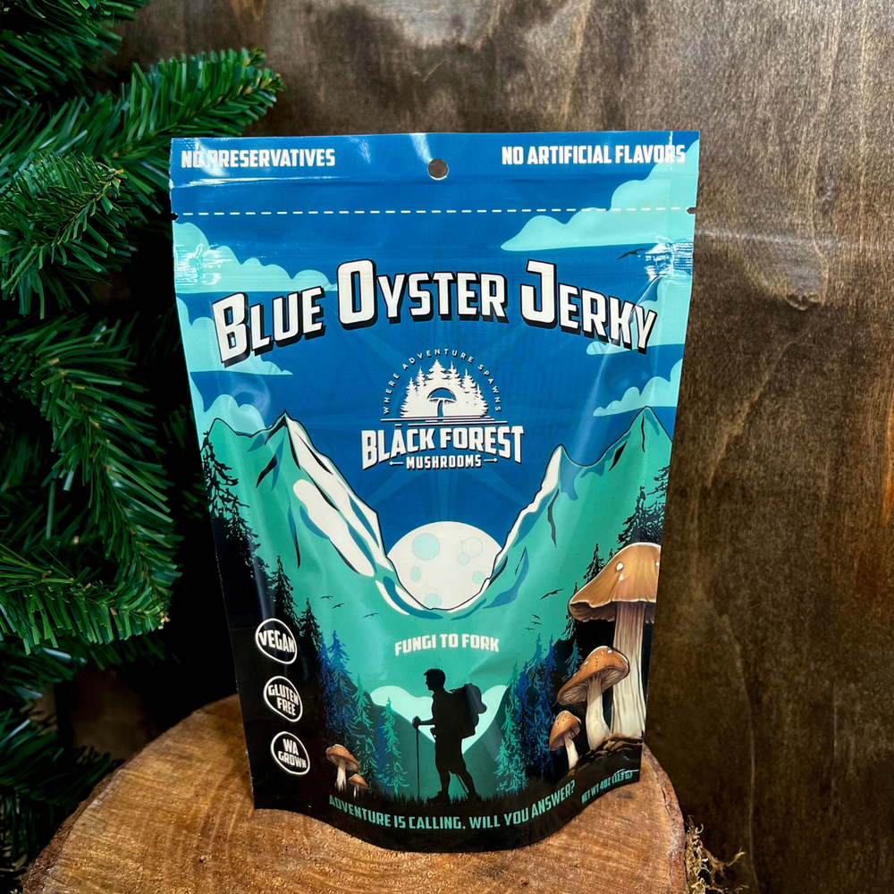 Blue Oyster Mushroom Jerky