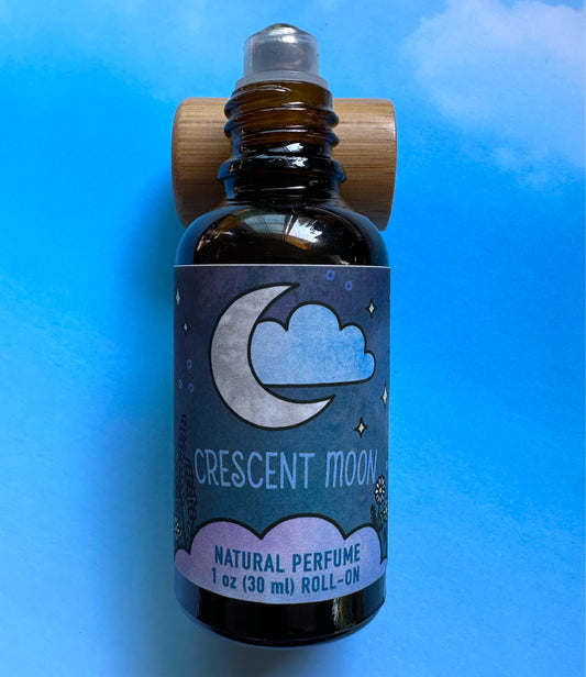 “Crescent Moon” Lavender Chamomile Perfume Roll-On