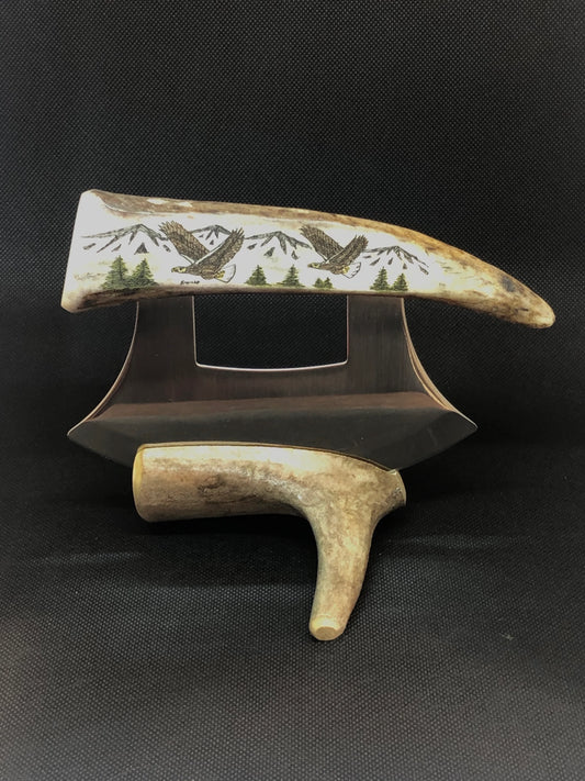 Bald Eagle Ulu Knife