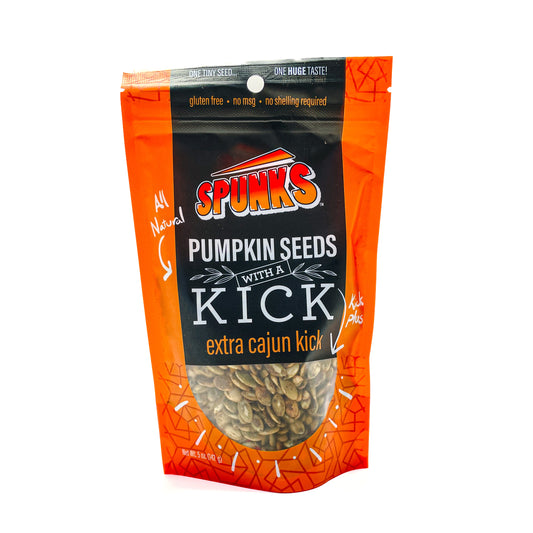 Extra Cajun Kick Roasted Pumpkin Seeds