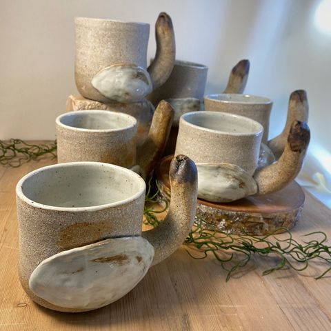 Salty Mermaid Pottery Mug