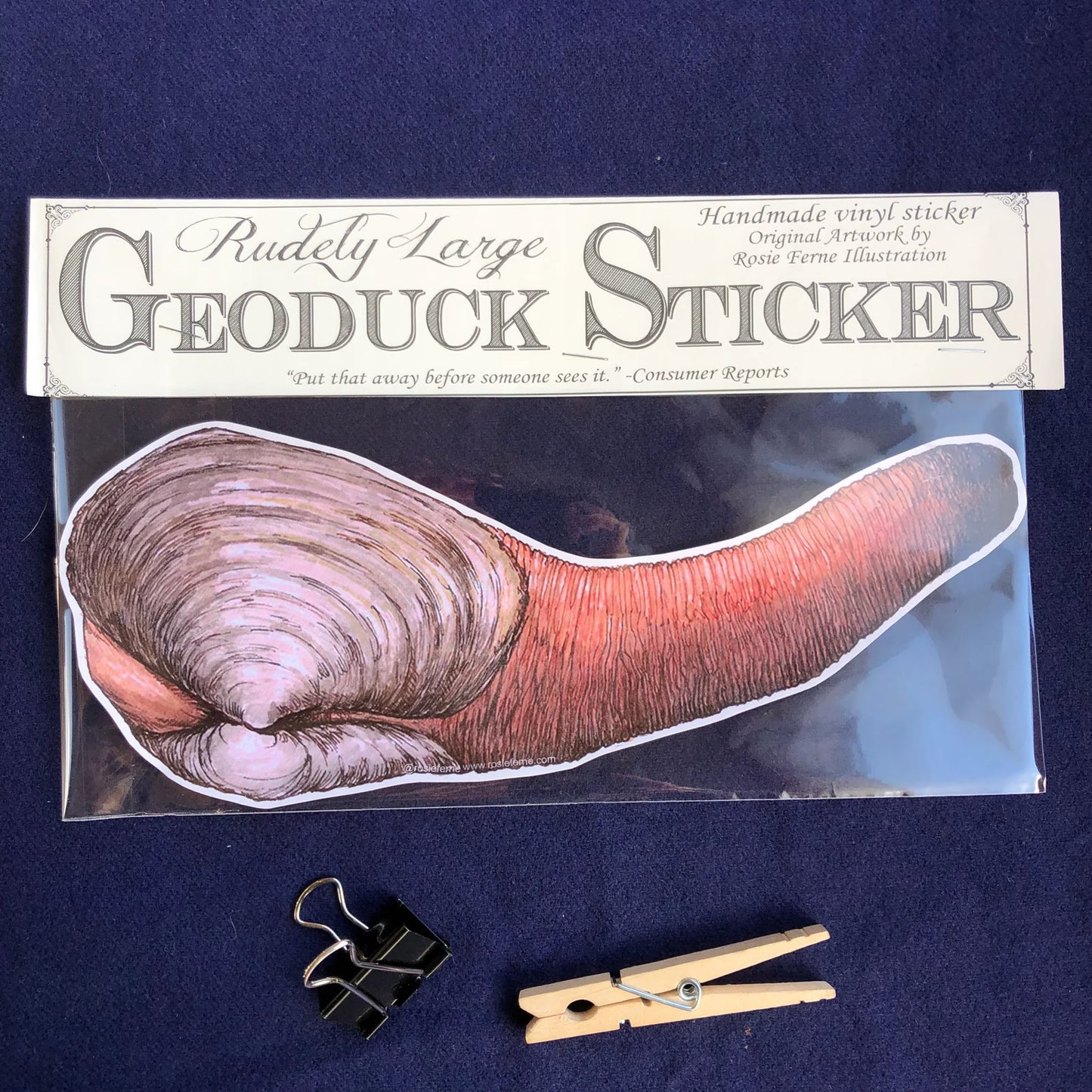 Geoduck Stickers