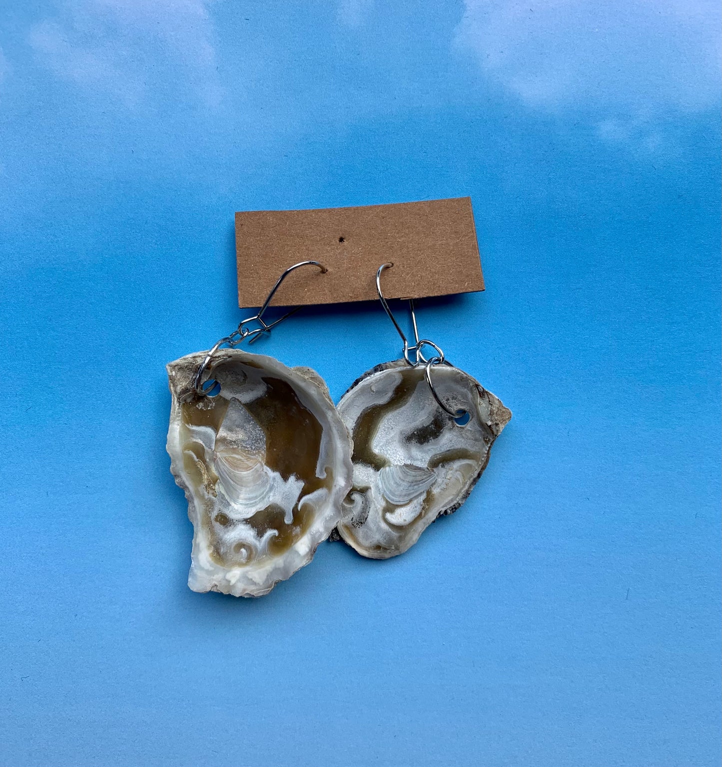 FUNDRAISER: Olympia Oyster Shell Earrings