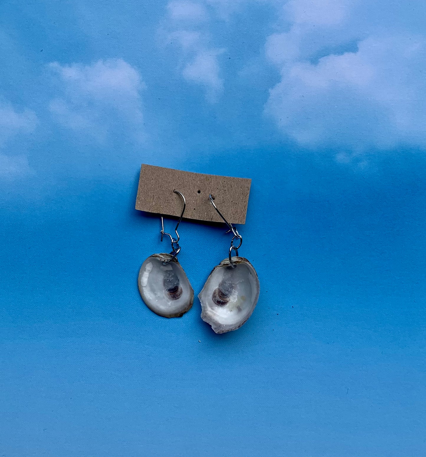 FUNDRAISER: Olympia Oyster Shell Earrings