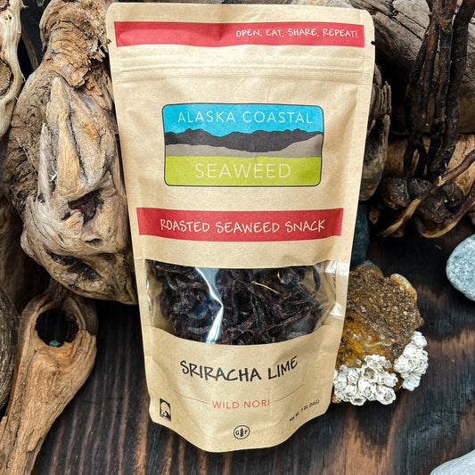 Sriracha Lime Nori Roasted Seaweed Snacks