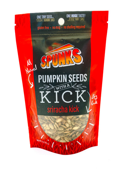 Sriracha Roasted Pumpkin Seeds