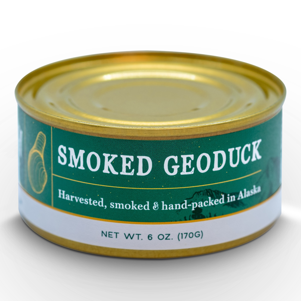 Smoked Geoduck Can